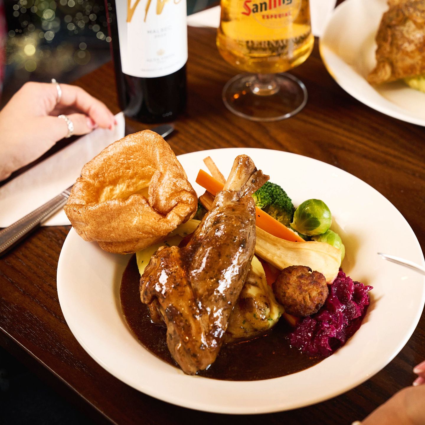 Christmas Day Lunch, Dinner & Dining at The Railway Inn in Swadlincote